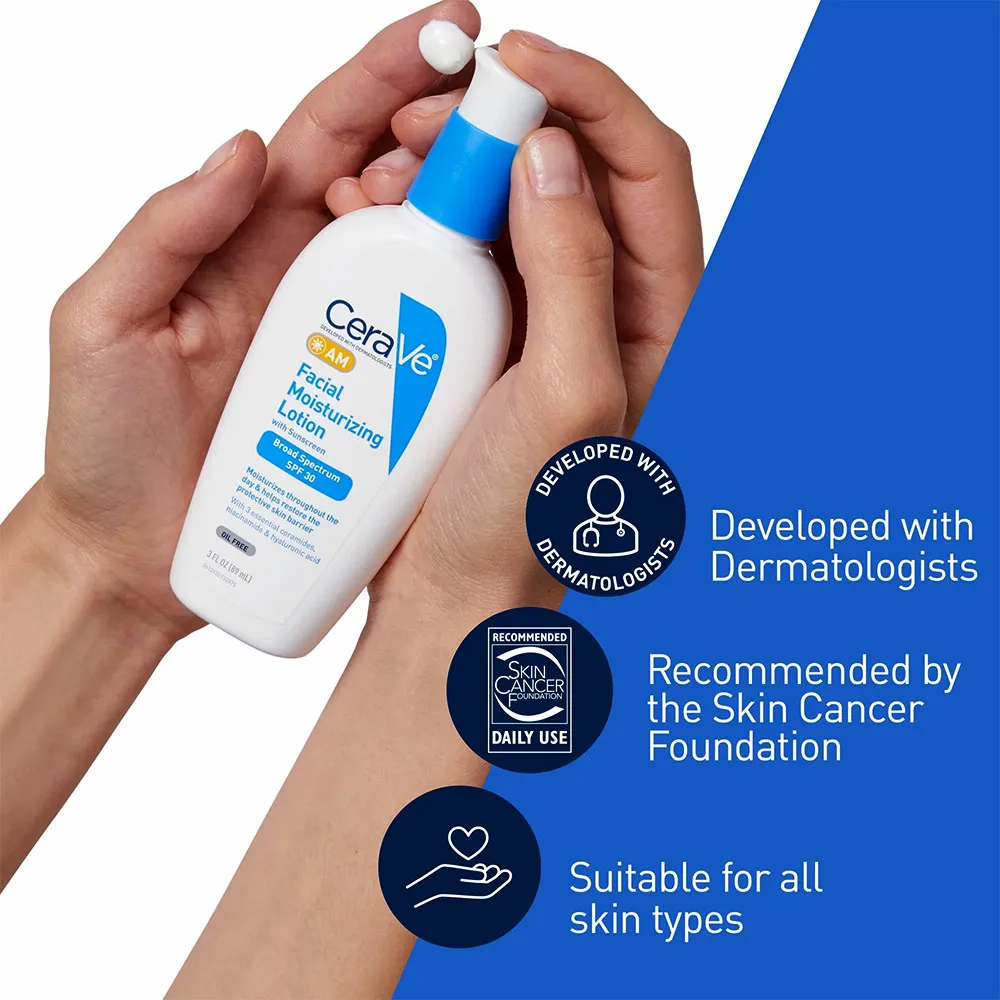 لوسیون مرطوب کننده روز سراوی SPF30