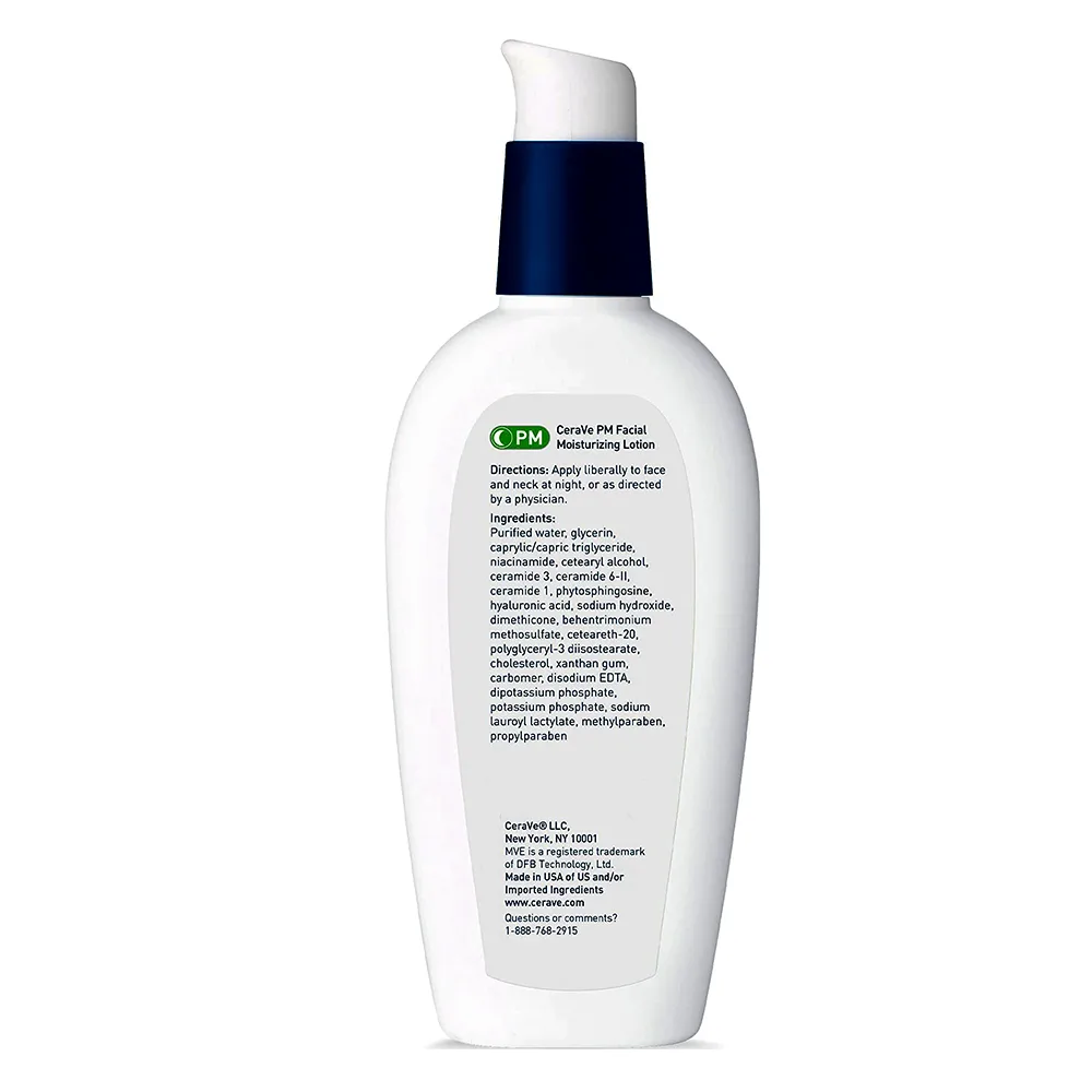لوسیون مرطوب کننده شب سراوی SPF30