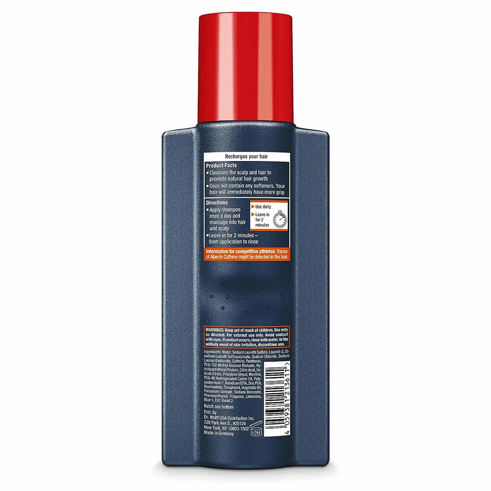 شامپو ضد ریزش آلپسین سی وان C1 کافئین دار 250 ml