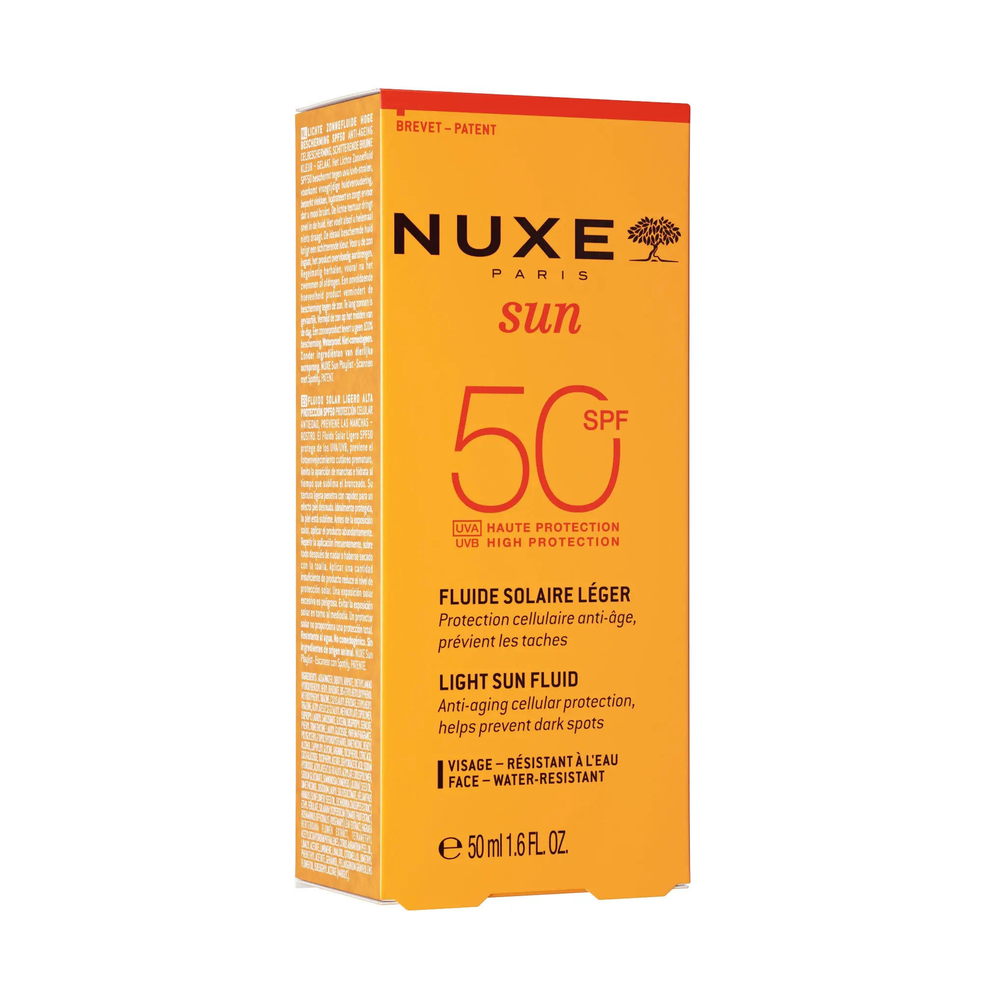 ضد آفتاب فلوئیدی ضد پیری نوکس SPF 50 | مناسب پوست نرمال تا مختلط