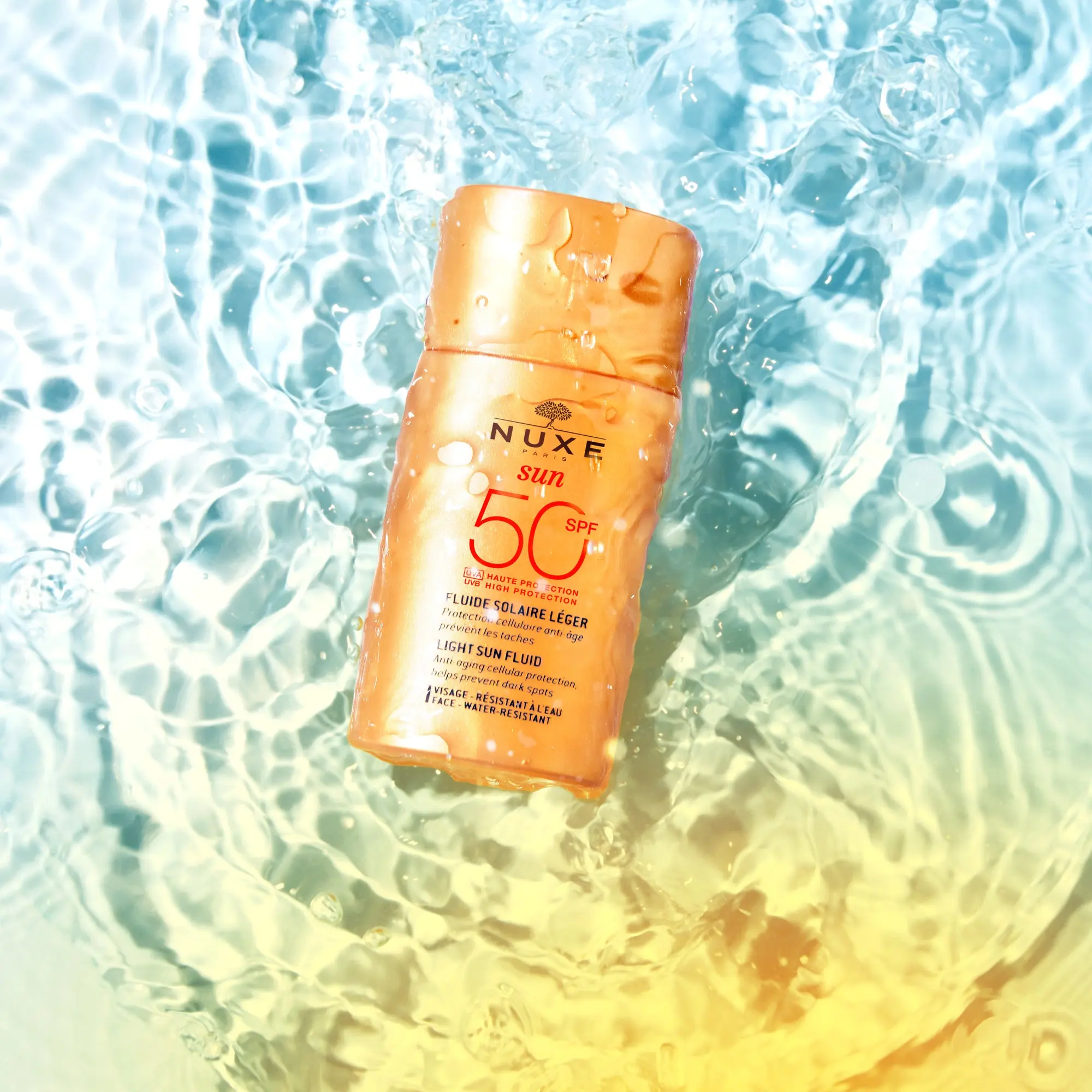 ضد آفتاب فلوئیدی ضد پیری نوکس SPF 50 | مناسب پوست نرمال تا مختلط