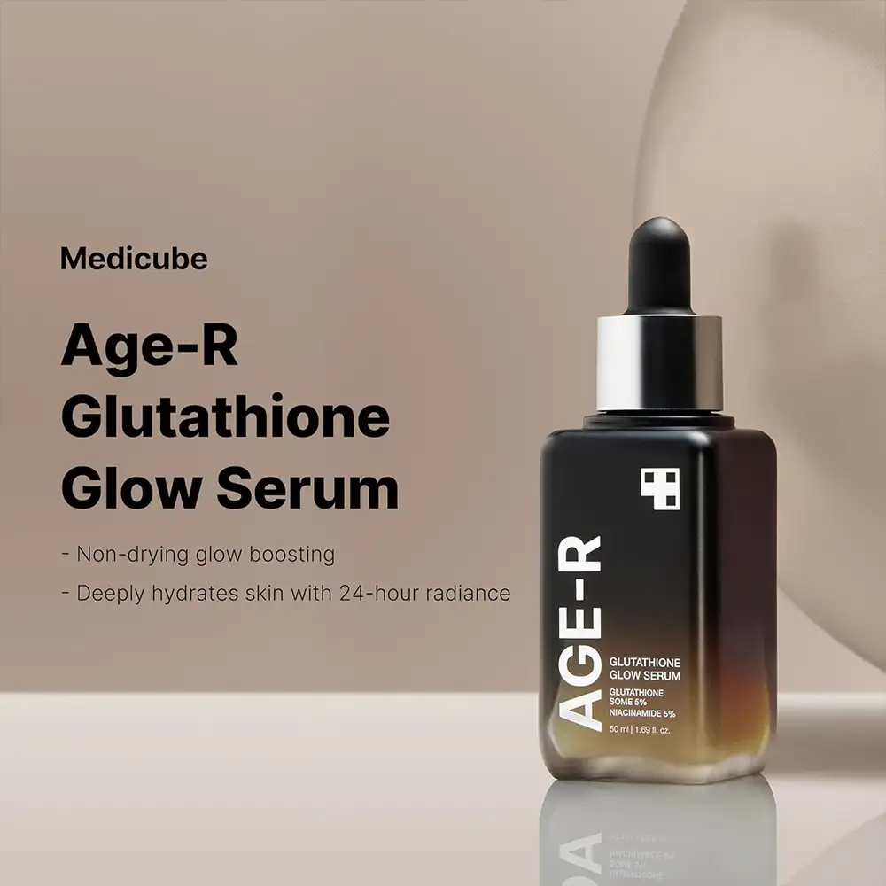 سرم جوانساز گلوتاتیون مدی کیوب AGE-R | روشن‌کننده و درخشان‌کننده