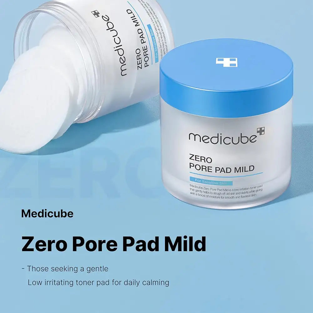 پد تونر لایه‌بردار و کنترل منافذ مدی کیوب | Zero Pore Pad 2.0