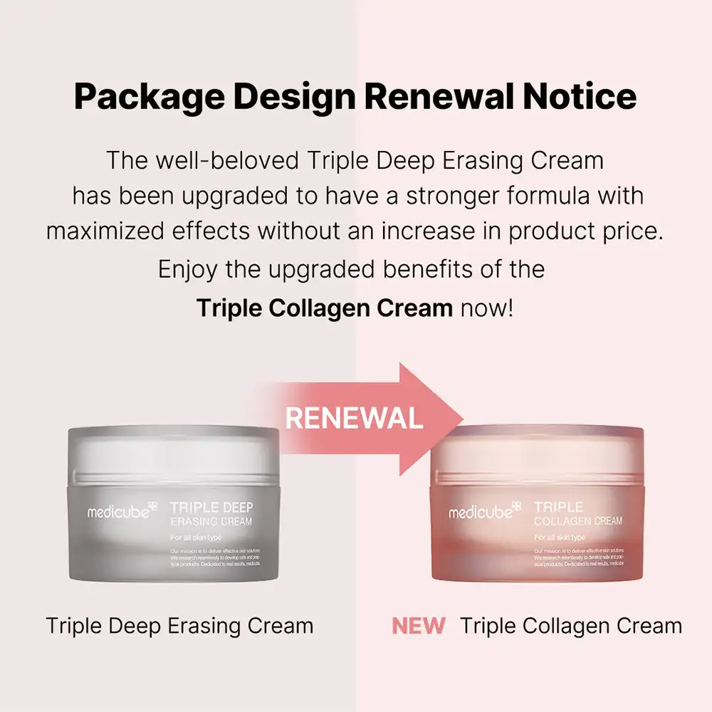 کرم جوانساز کمپلکس کلاژن مدی کیوب Triple Collagen Cream