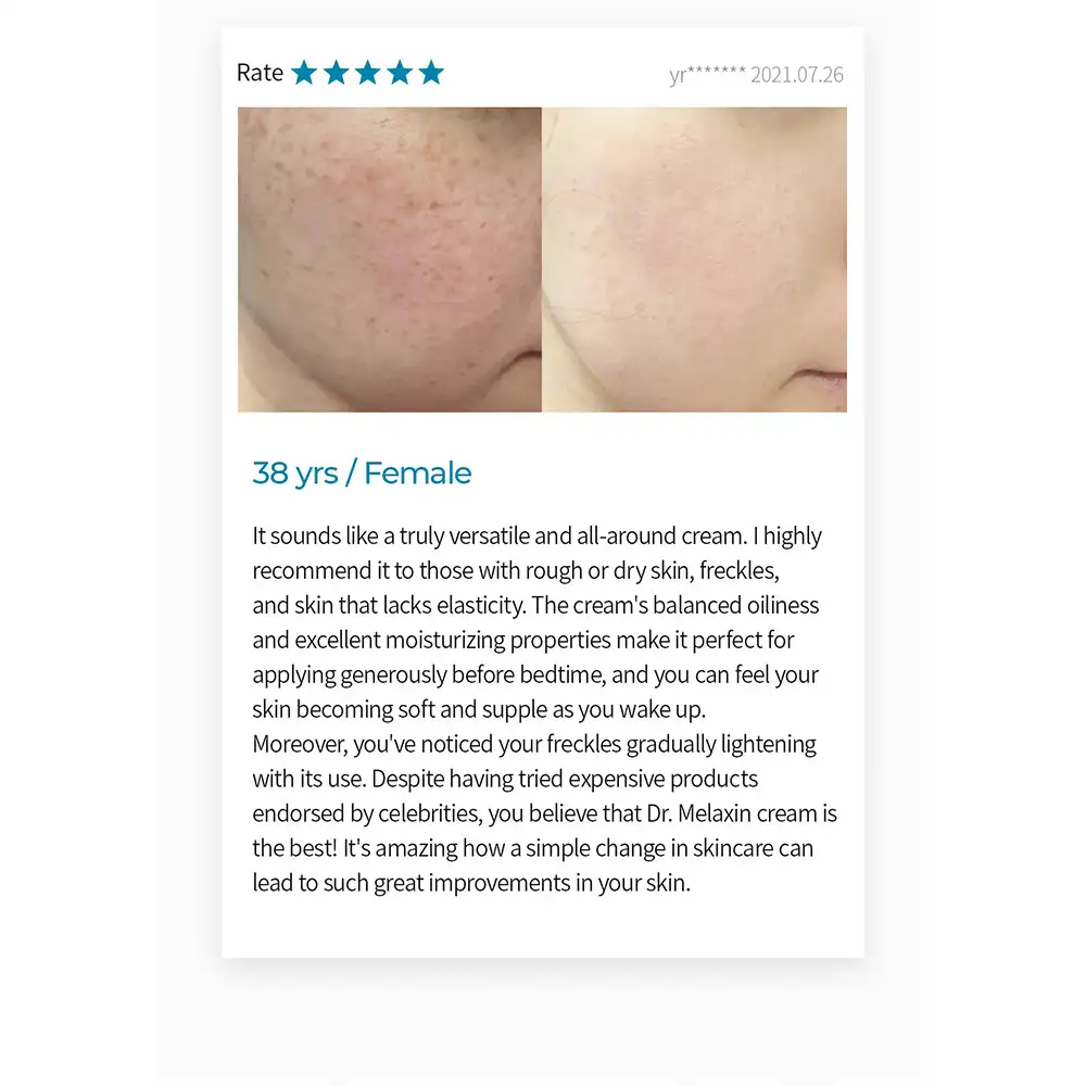 کرم ضد لک و روشن کننده ترانگزامیک اسید دکتر ملاکسین Dr.Melaxin TX Tranexamic Acid CREAM