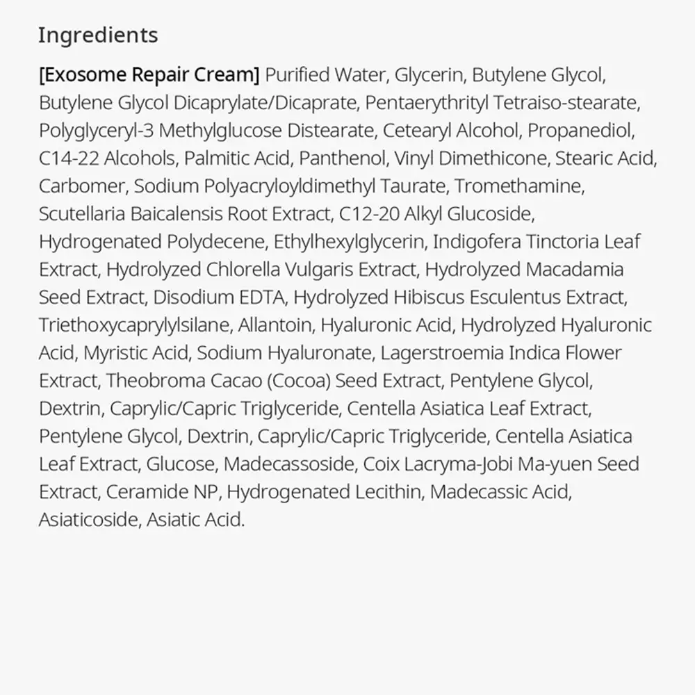 کرم ترمیم کننده و تسکین دهنده اگزوزوم دکتر ملاکسین Dr.Melaxin Exosome Repair Cream