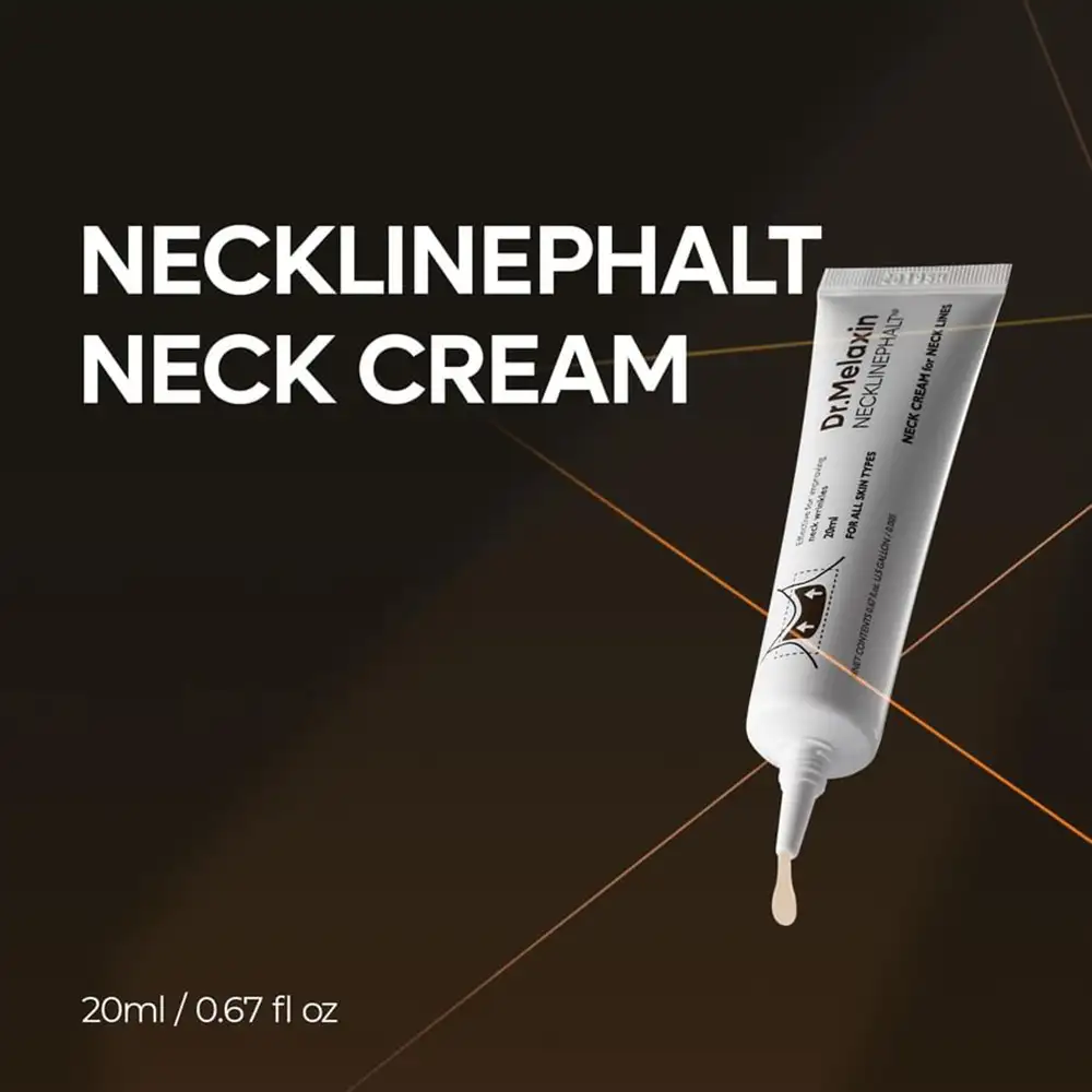 کرم گردن دکتر ملاکسین ضد چروک و جوانساز پوست Dr.Melaxin Necklinephalt Neck Cream