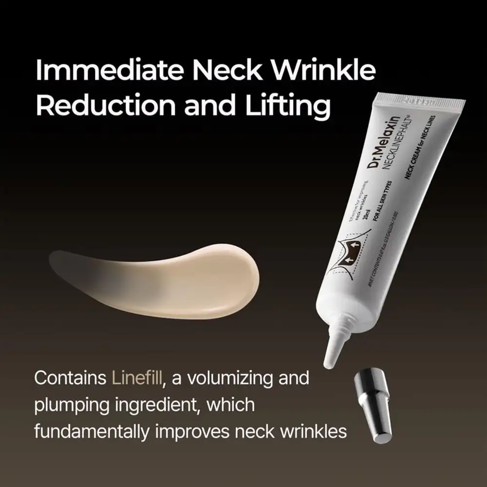 کرم گردن دکتر ملاکسین ضد چروک و جوانساز پوست Dr.Melaxin Necklinephalt Neck Cream