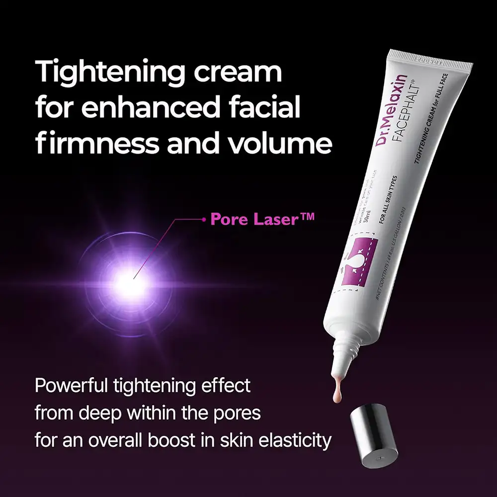 کرم ضد چروک قوی و جمع کننده منافذ دکتر ملاکسین Dr.Melaxin Facephalt Tightening Cream