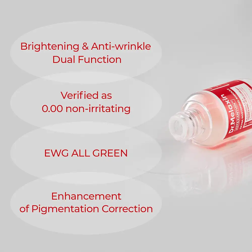 آمپول ضد لک و روشن کننده آستاگزانتین دکتر ملاکسین Dr.Melaxin Astaxanthin Brightening Ampoule