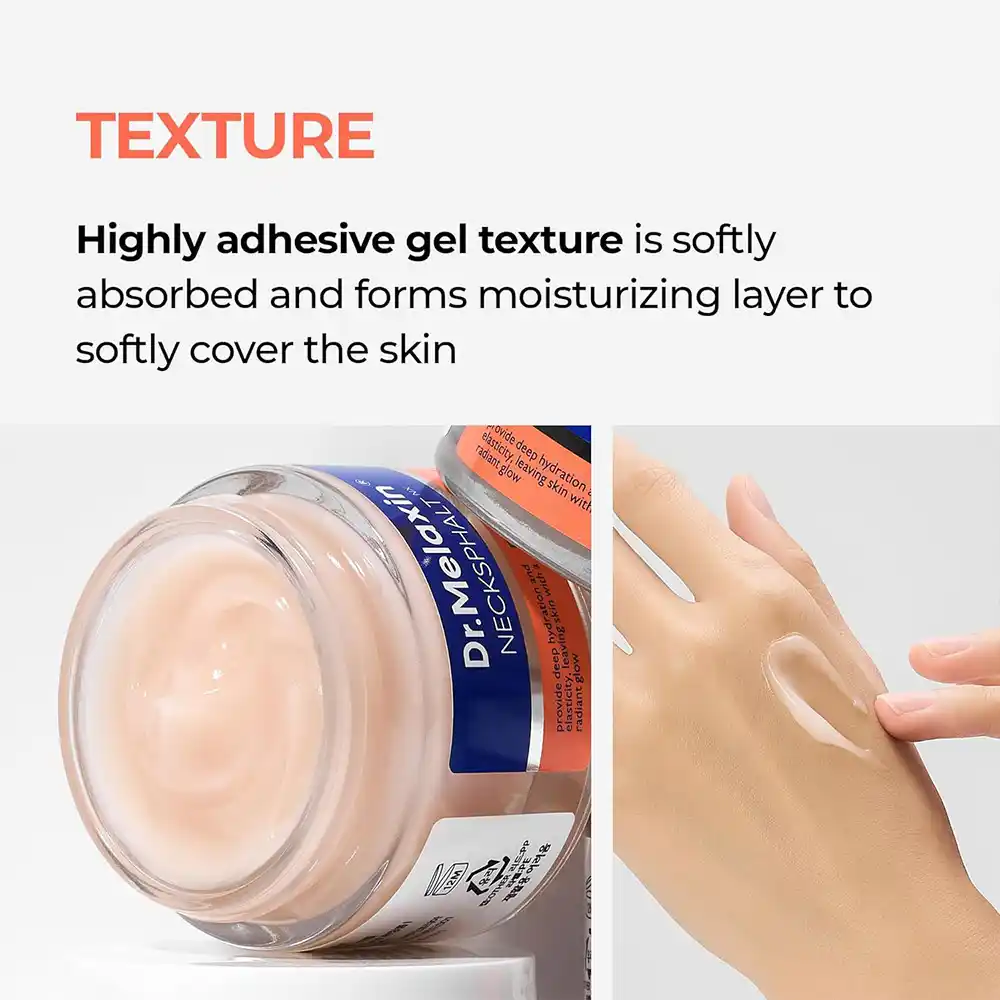 کرم گردن دکتر ملاکسین Necksphalt ECM Ceramide ضد چروک و لیفت کننده پوست گردن
