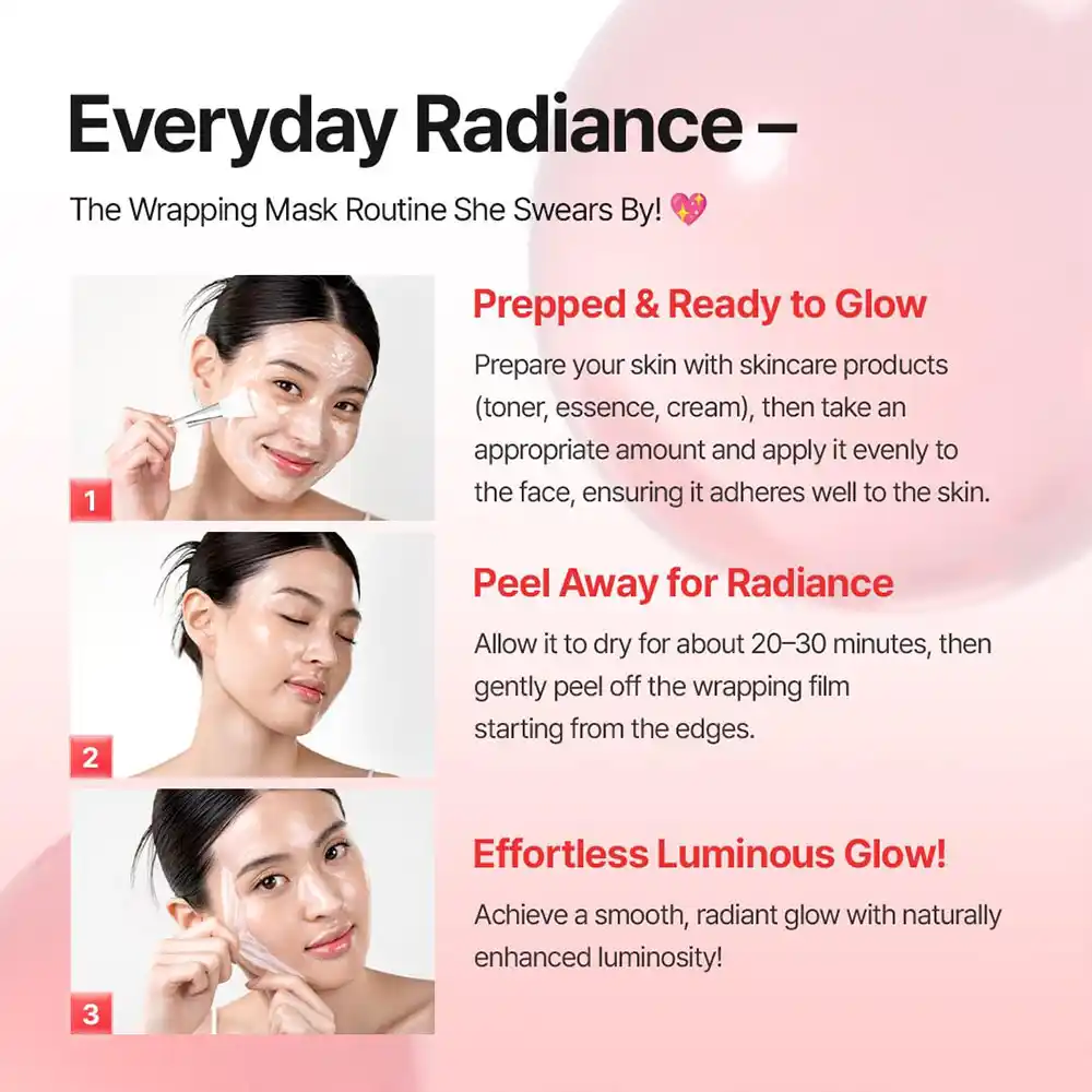 ماسک جوانساز و لیفت کننده لاکتو کلاژن قرمز مدی پیل MEDI-PEEL Red Lacto Collagen Wrapping Mask