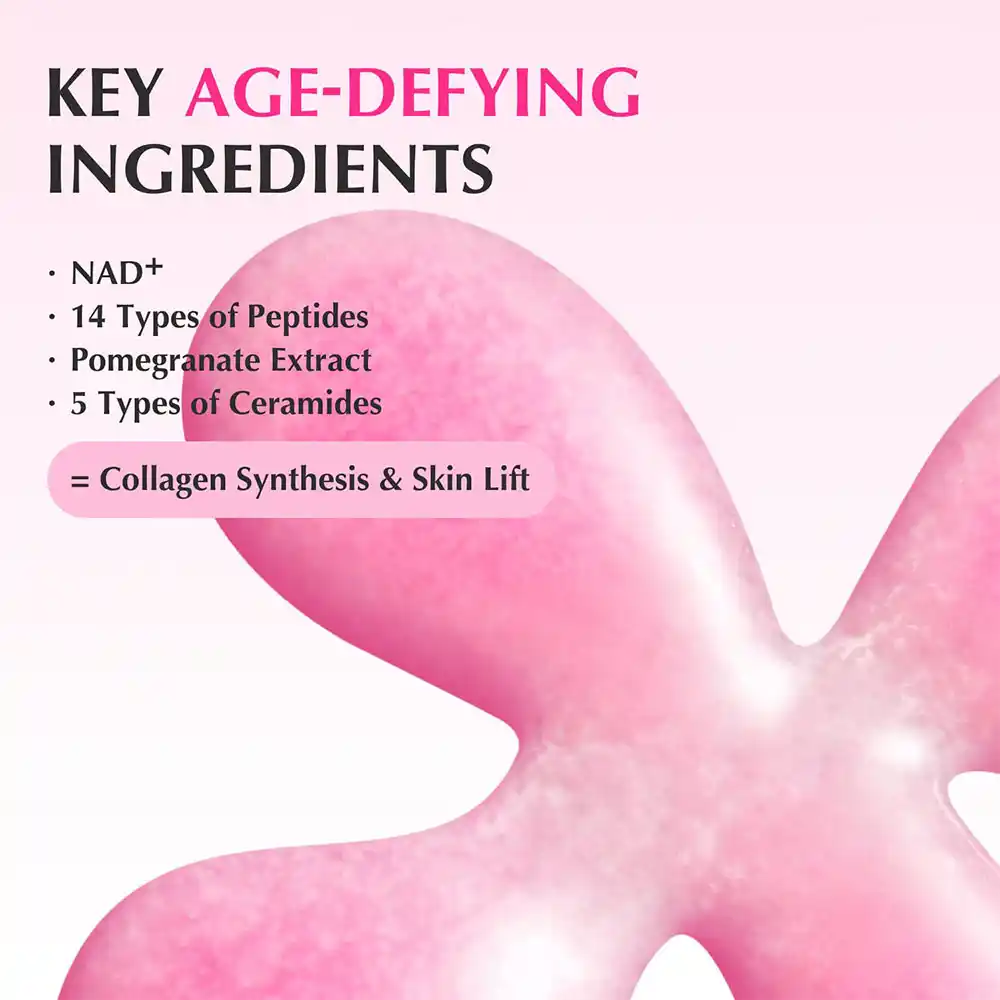 سرم NAD+ و پپتاید اکوال بری | کاهش چین و چروک و افزایش سفتی پوست EQQUALBERRY NAD+ Peptide Boosting Smoothie Serum