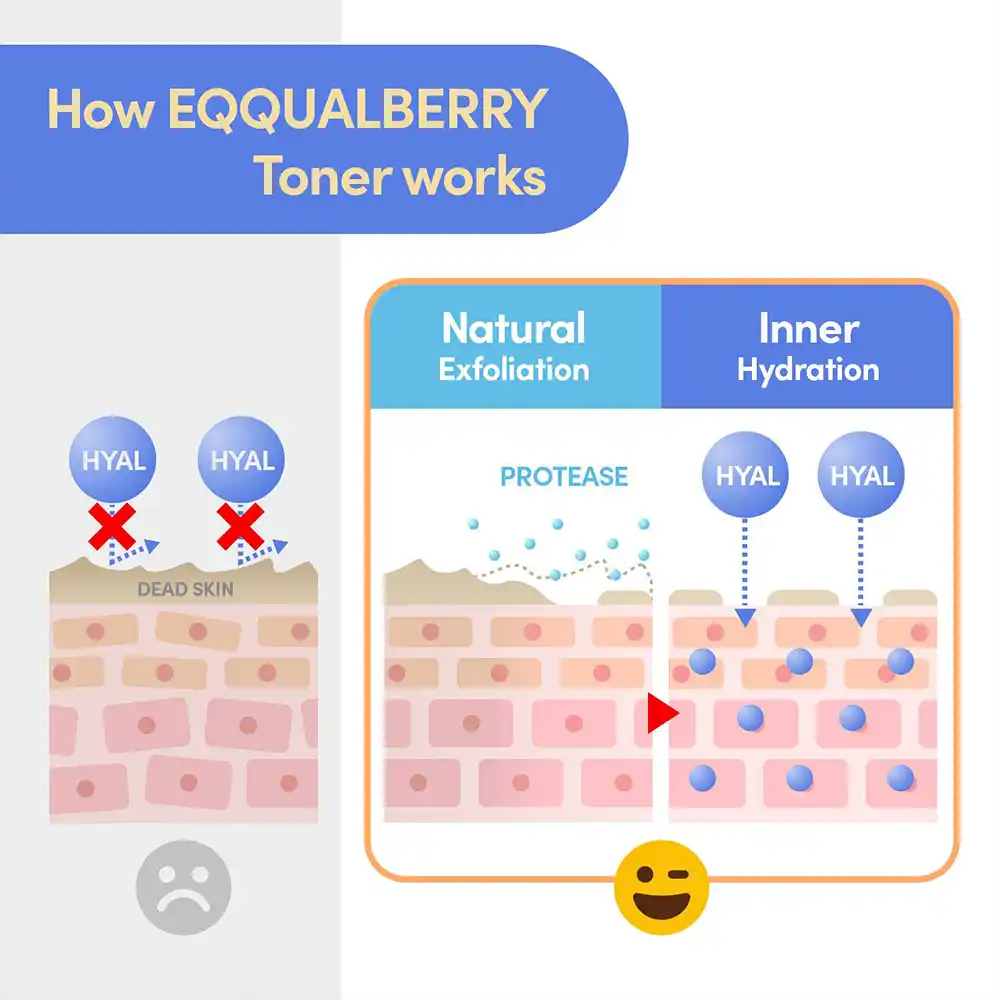 تونر آبرسان و تسکین‌دهنده اکوال بری EQQUALBERRY Swimming Pool Toner