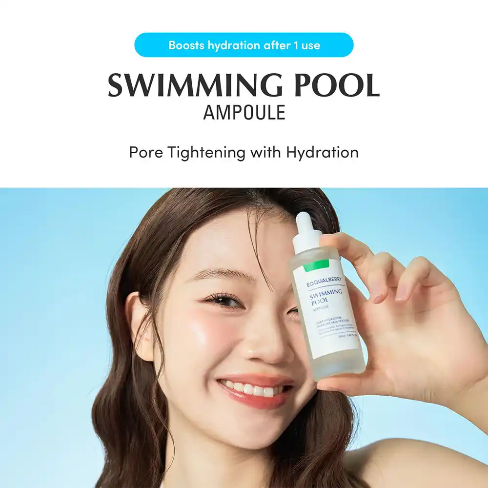 آمپول آبرسان و تسکین‌دهنده اکوال بری EQQUALBERRY Swimming Pool Ampoule