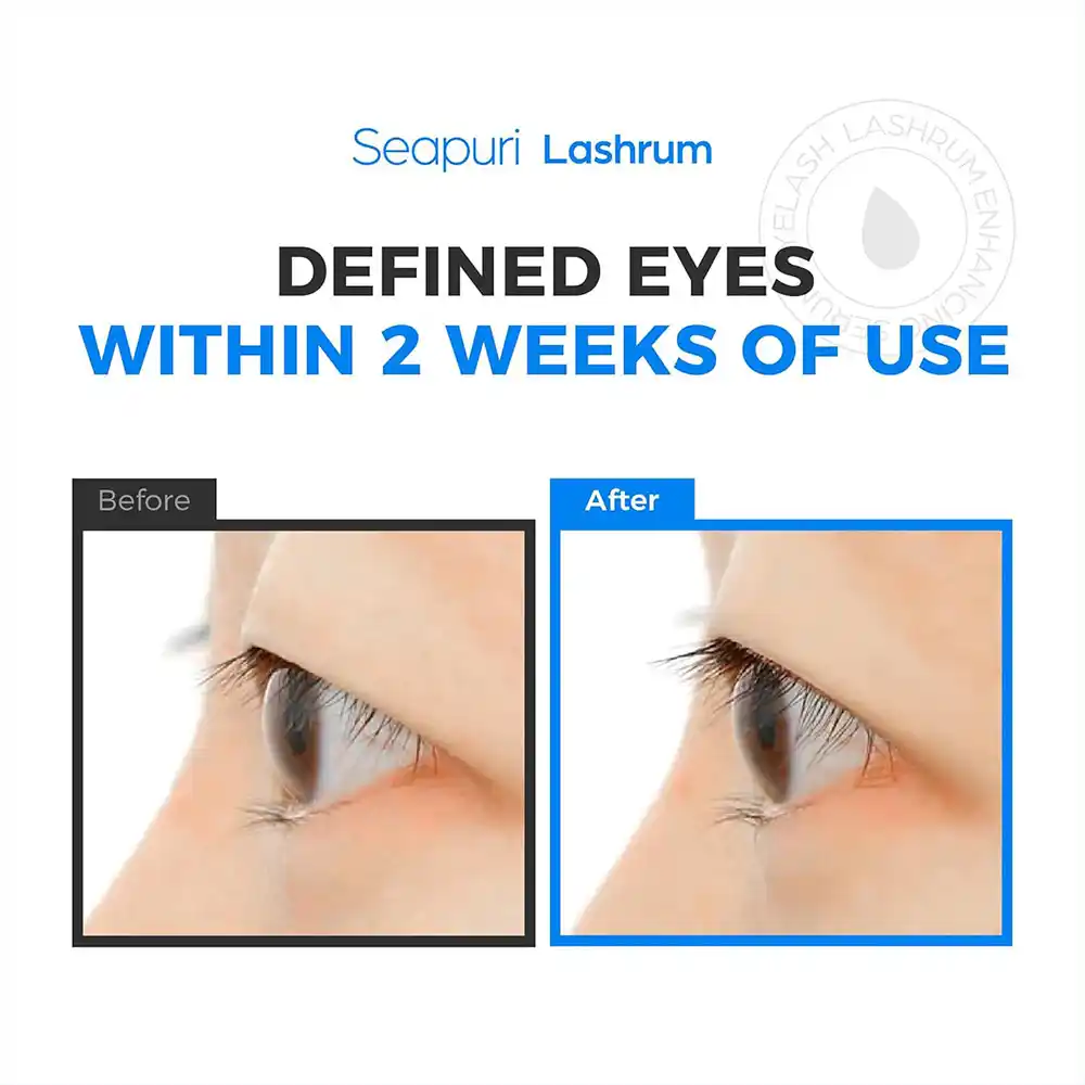 سرم رشد و تقویت مژه سی‌پوری Seapuri Lashrum Eyelash Enhancing Serum