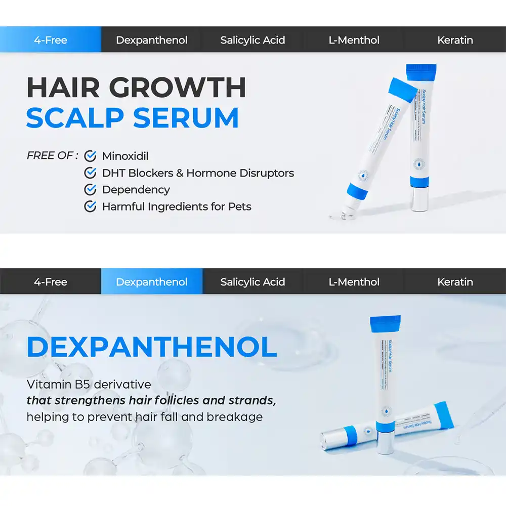 سرم ضد ریزش و تقویت‌کننده ریشه مو سی‌پوری Seapuri Scalpy Hair Serum
