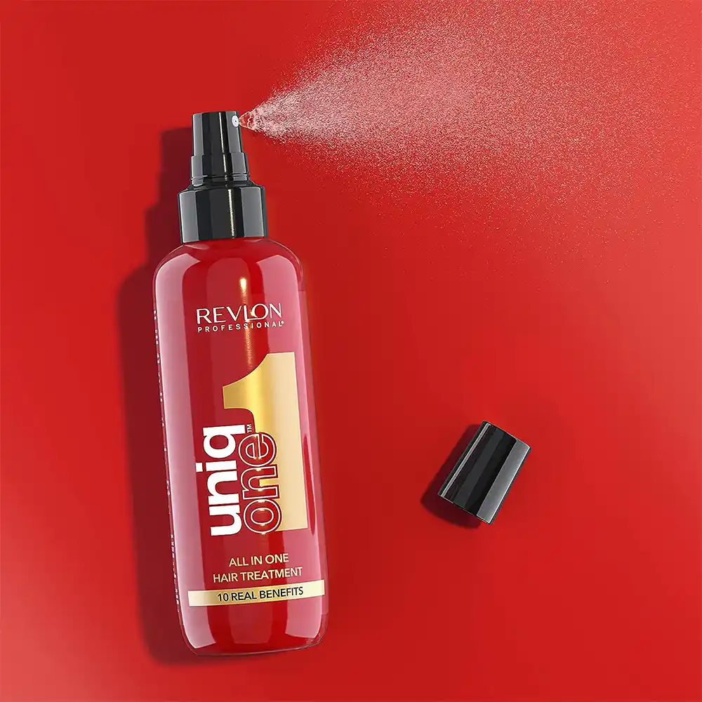 اسپری مو یونیک وان رولون حرفه‌ای | انواع مو Revlon Professional UniqOne 10-in-1 Hair Treatment Spray