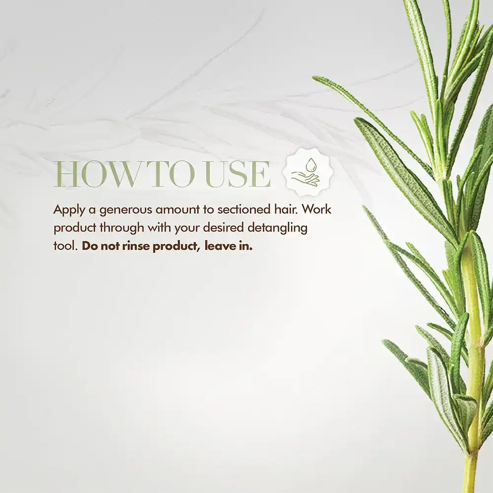 نرم‌کننده ضد ریزش و تقویت‌کننده نعناع و رزماری میله ارگانیک Mielle Organics Rosemary Mint Strengthening Leave In Conditioner