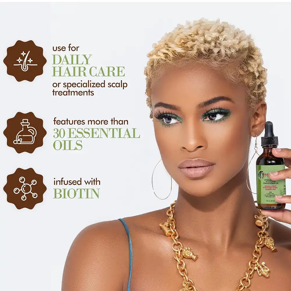 روغن ضد ریزش مو رزماری و نعناع میله ارگانیک Mielle Rosemary Mint Scalp Hair Oil