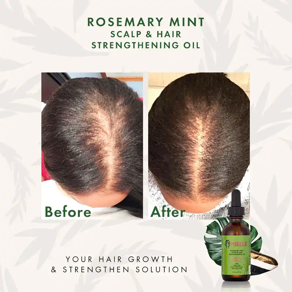 روغن ضد ریزش مو رزماری و نعناع میله ارگانیک Mielle Rosemary Mint Scalp Hair Oil