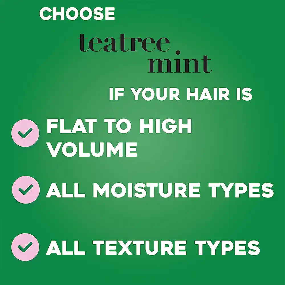 شامپو شاداب‌کننده درخت چای و نعناع او جی ایکس OGX Refreshing Scalp Teatree Mint Shampoo