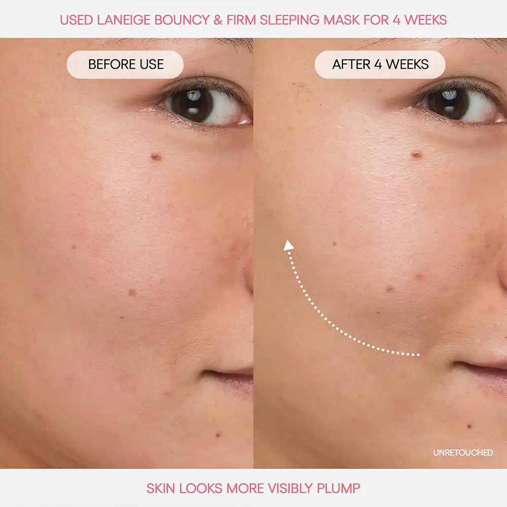 ماسک خواب ضد چروک و جوانساز کلاژن لانیژ Laneige Bouncy & Firm Sleeping Mask