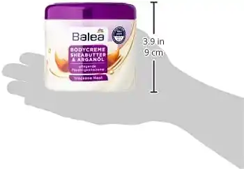 کرم بدن شی‌باتر و روغن آرگان باله آ Balea Sheabutter & Arganöl تغذیه عمیق پوست خشک و حساس، 500 میلی‌لیتر