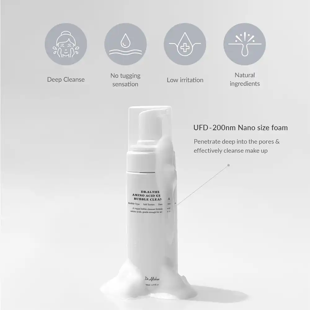 فوم شستشوی حبابی آمینو اسید دکتر آلتیا Dr.Althea Amino Acid Gentle Bubble Cleanser