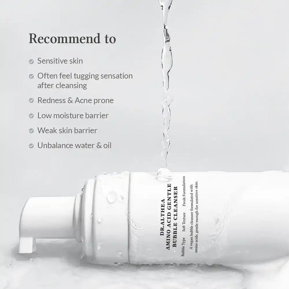 فوم شستشوی حبابی آمینو اسید دکتر آلتیا Dr.Althea Amino Acid Gentle Bubble Cleanser