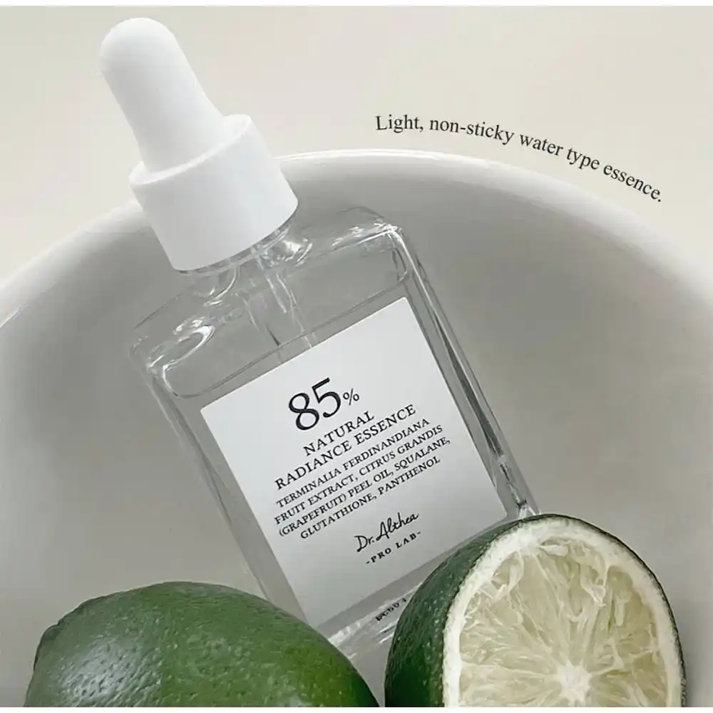 اسنس روشن‌کننده و تسکین پوست حساس  رادیانس 85% دکتر آلتیا Dr. Althea Natural Radiance Essence