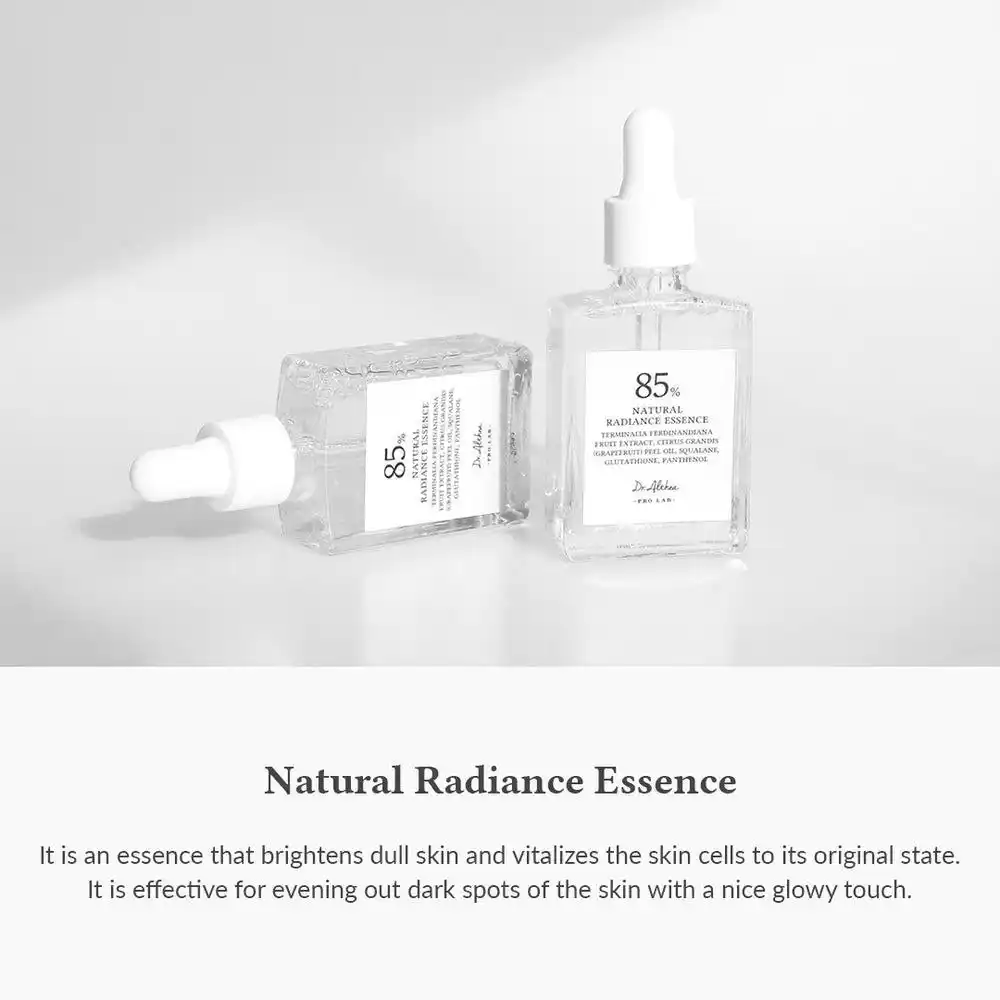 اسنس روشن‌کننده و تسکین پوست حساس  رادیانس 85% دکتر آلتیا Dr. Althea Natural Radiance Essence