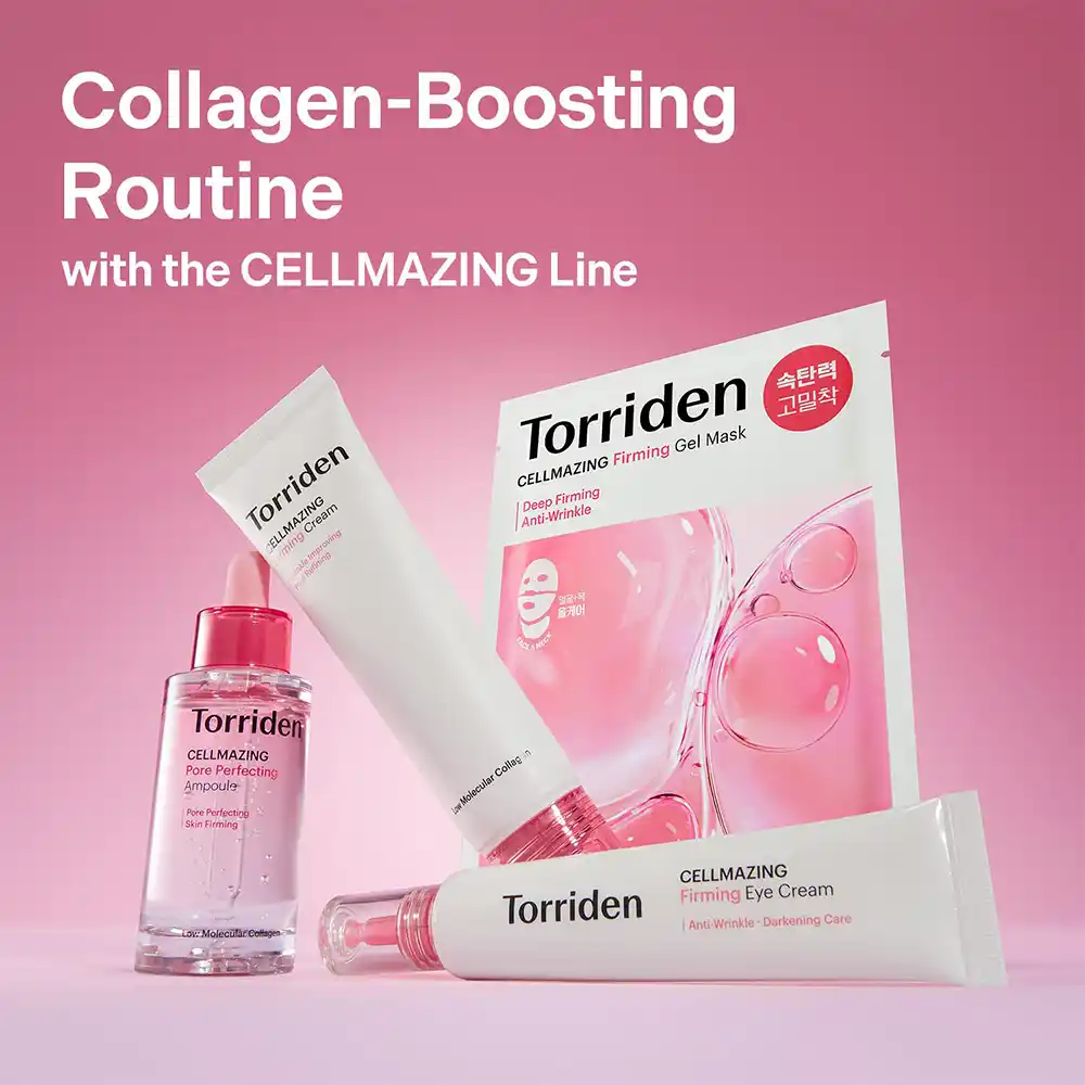 کرم ضد چروک و جوانساز کلاژن توریدن Torriden CELLMAZING Collagen Firming Cream | لیفتینگ و آبرسانی