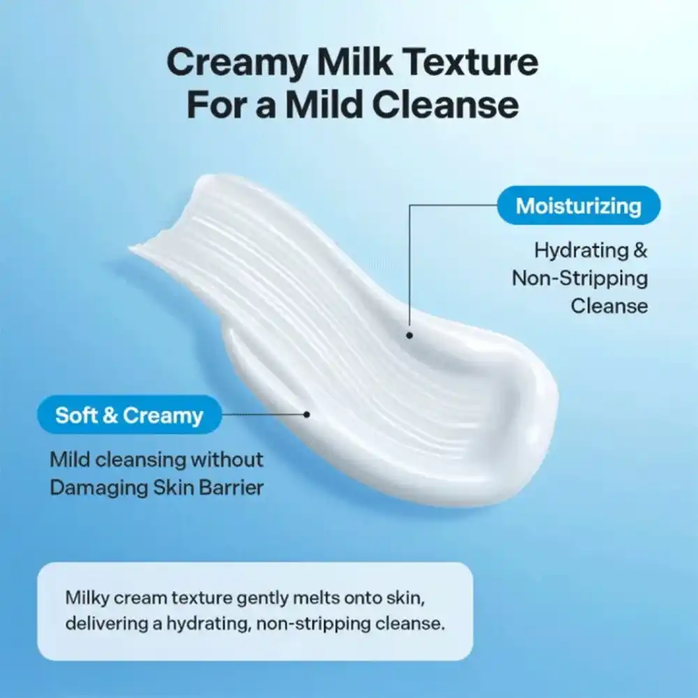 شوینده میلکی هیالورونیک اسید توریدن Torriden DIVE IN Cleansing Milk | مرطوب کننده و آبرسان