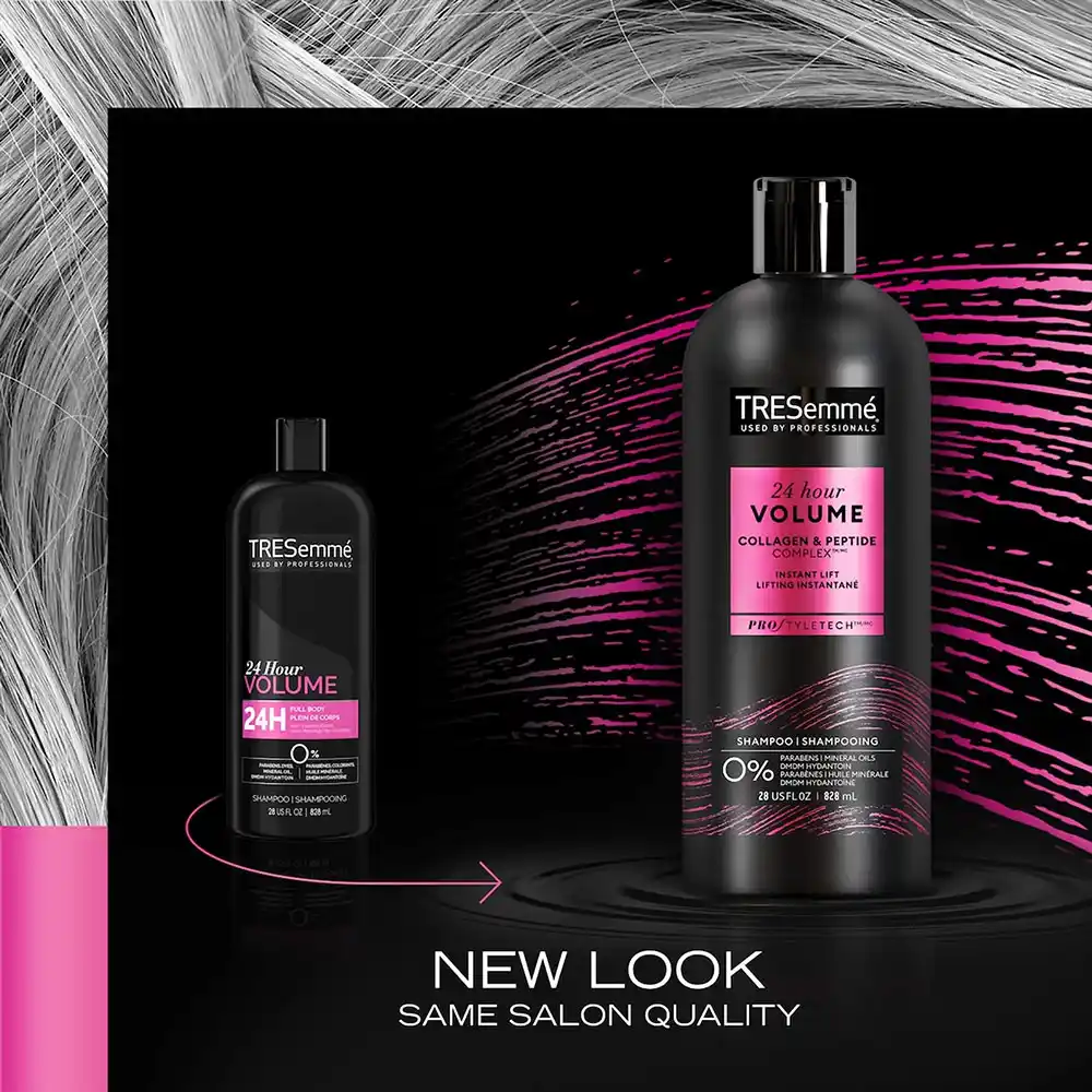 شامپو حجم دهنده ترزمی Tresemme 24 Hour Body Shampoo | موهای کم حجم و نازک