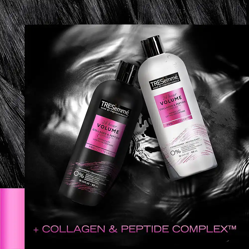 شامپو حجم دهنده ترزمی Tresemme 24 Hour Body Shampoo | موهای کم حجم و نازک