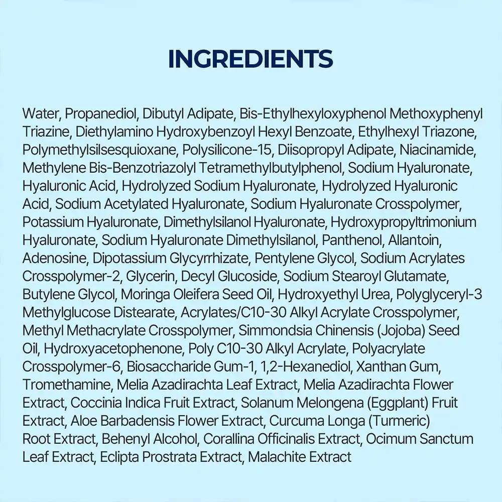 ضد آفتاب آبرسان هیالورونیک اسید توریدن SPF50 |Torriden DIVE-IN Watery Moisture Sun Cream