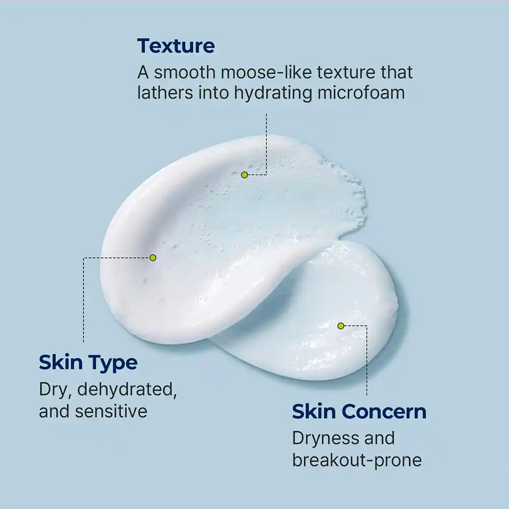 فوم شستشوی ملایم مرطوب‌کننده هیالورونیک اسید توریدن Torriden DIVE IN Cleansing Foam