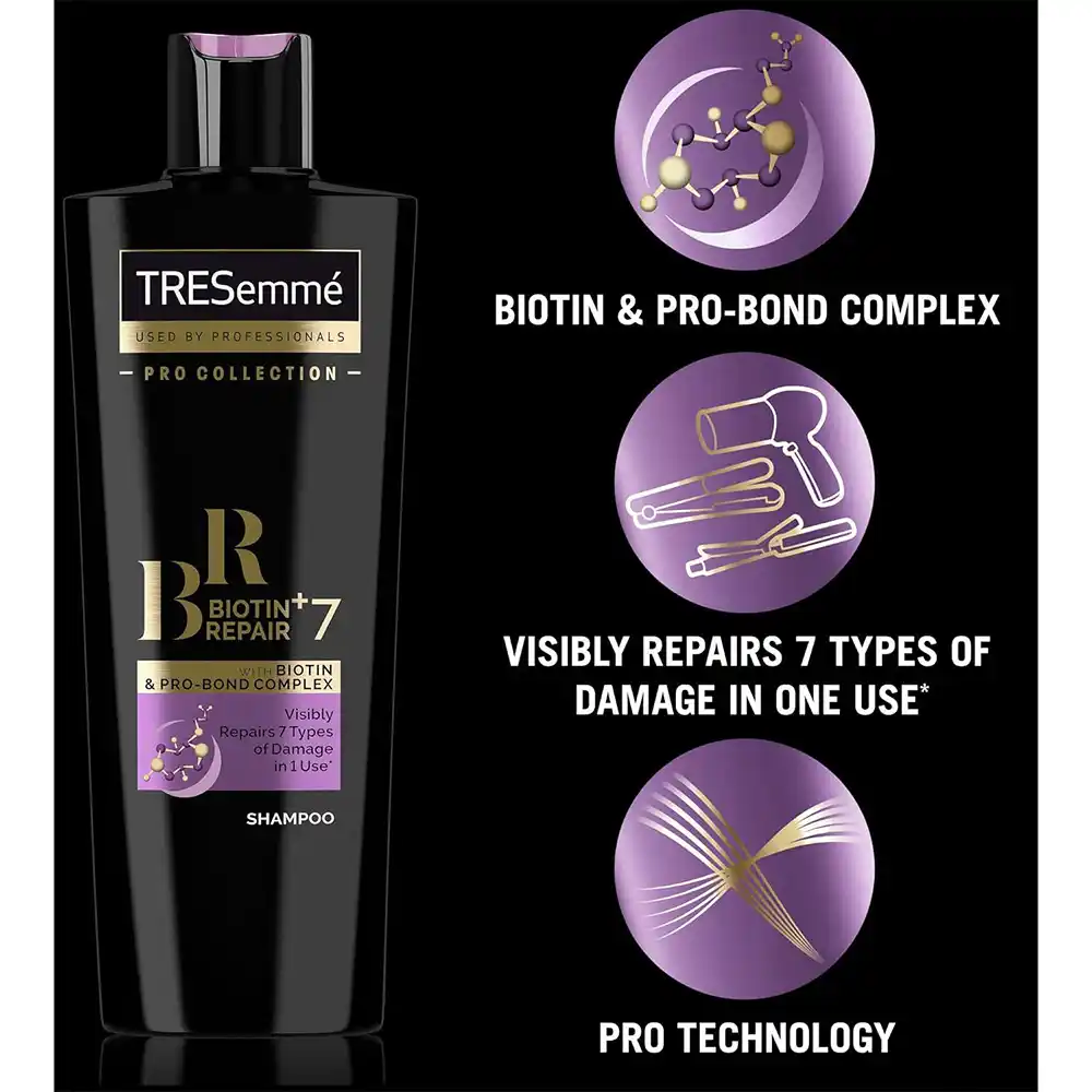 شامپو ترمیم کننده ترزمی Tresemme Repair & Protect 7 Shampoo | موهای آسیب دیده