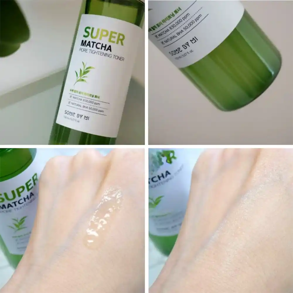 تونر کوچک کننده منافذ سوپرماچا سام بای می SOME BY MI Super Matcha Pore Tightening Toner 150ml