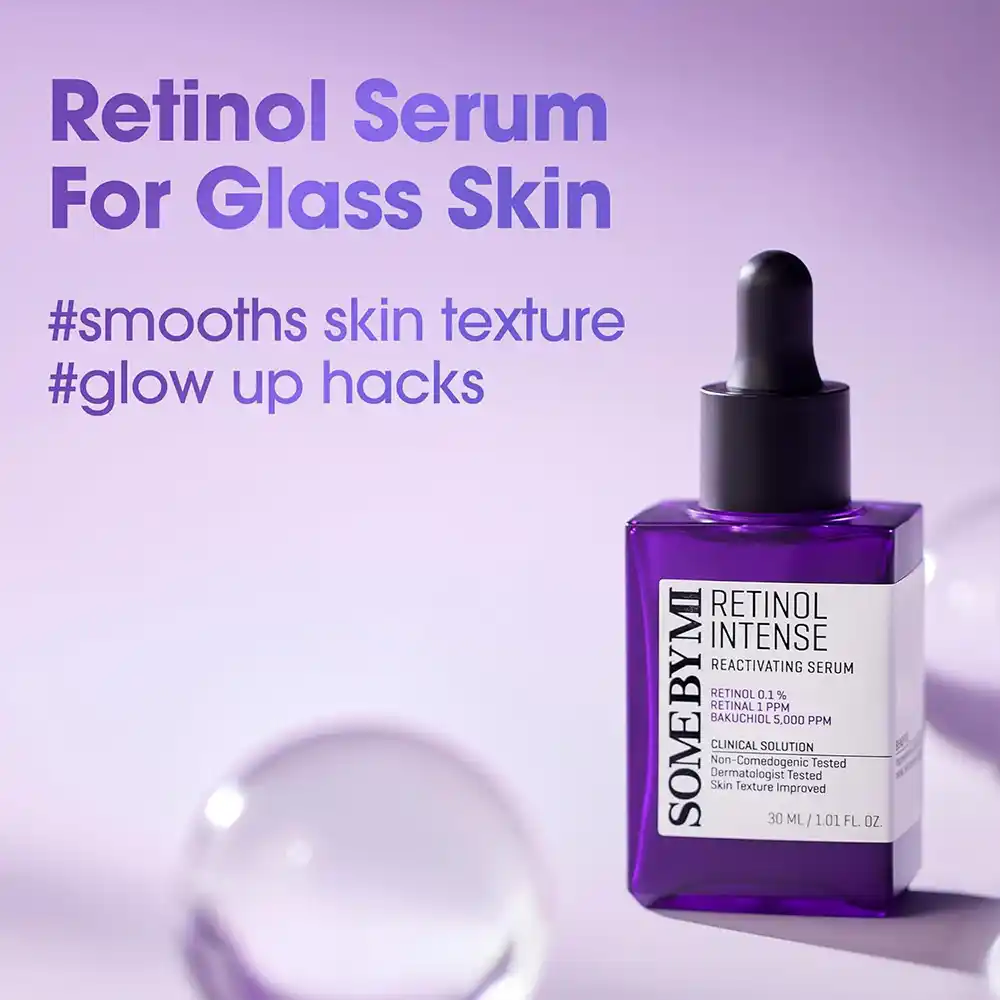 سرم رتینول سام بای می SOME BY MI Retinol Intense Reactivating Serum 30ml | ضد چروک، جوانساز و کاهش ظاهر منافذ