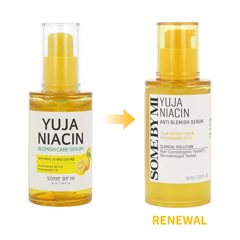سرم ضد لک یوجا نیاسین سام بای می SOME BY MI Yuja Niacin Anti Blemish Serum 50ml | روشن‌کننده، ضد لک و جای جوش