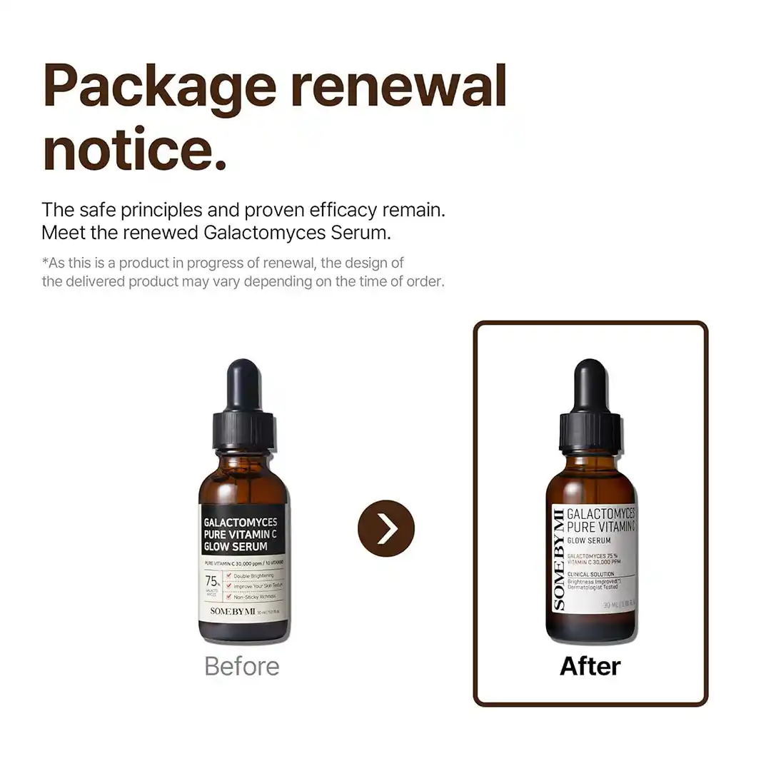 سرم ویتامین سی سام بای می SOME BY MI Galactomyces Pure Vitamin C Glow Serum 30ml | روشن‌کننده، ضد لک و کاهش جای جوش
