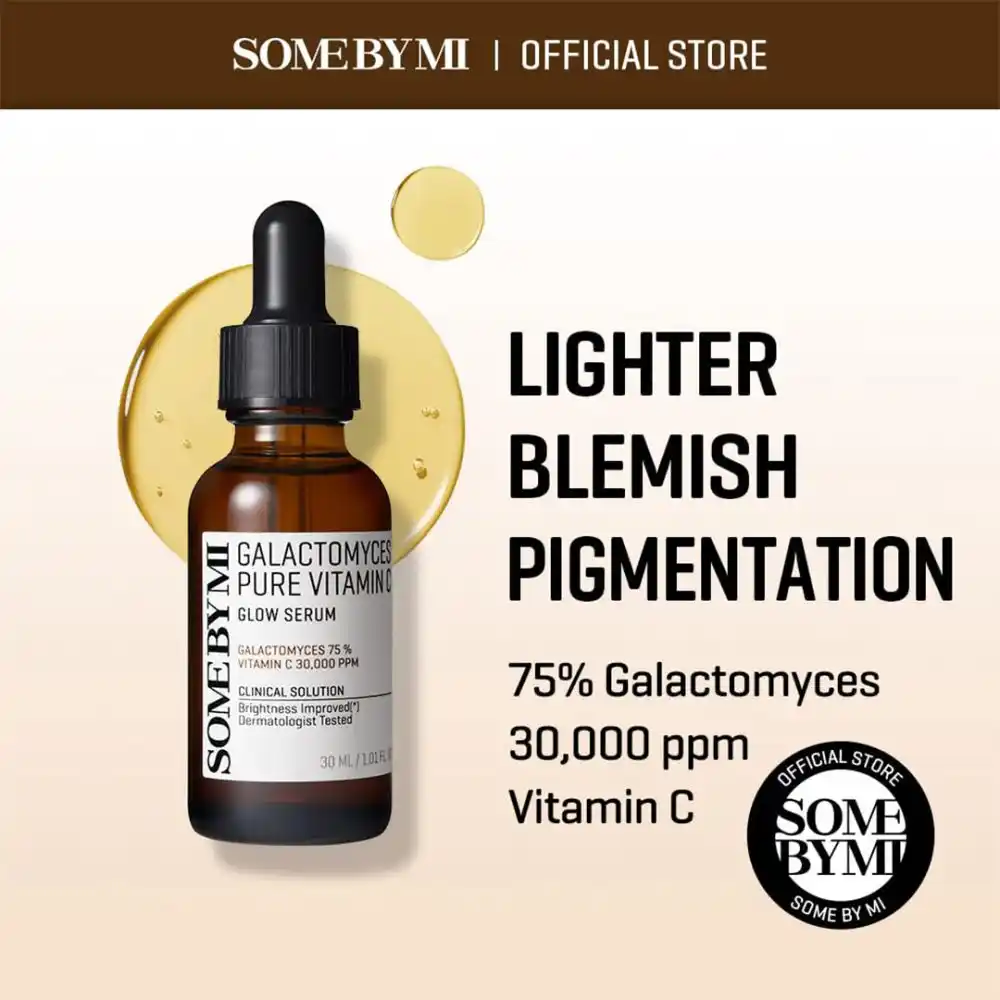 سرم ویتامین سی سام بای می SOME BY MI Galactomyces Pure Vitamin C Glow Serum 30ml | روشن‌کننده، ضد لک و کاهش جای جوش