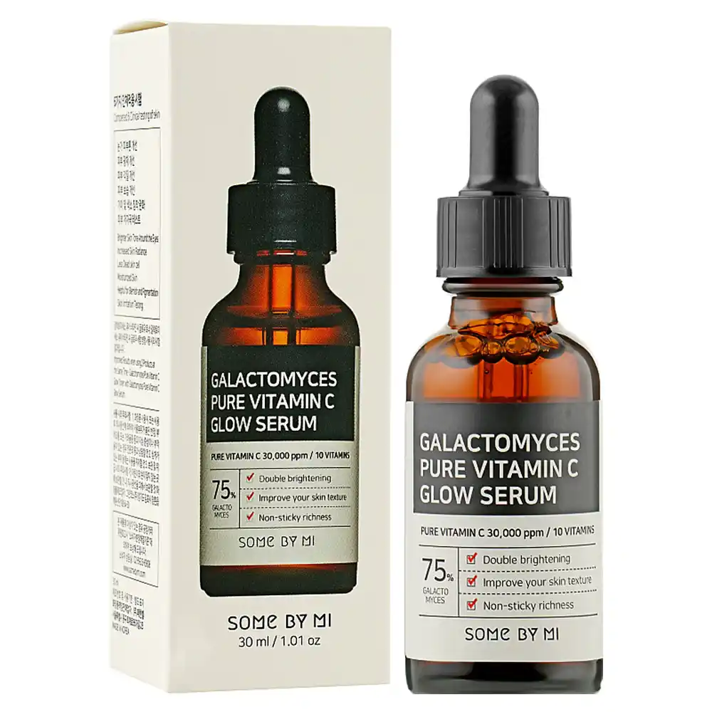 سرم ویتامین سی سام بای می SOME BY MI Galactomyces Pure Vitamin C Glow Serum 30ml | روشن‌کننده، ضد لک و کاهش جای جوش