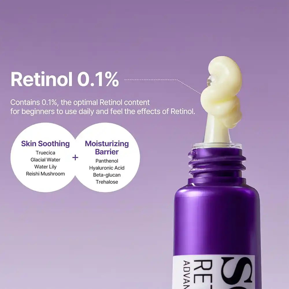 کرم دور چشم رتینول سام بای می SOME BY MI Retinol Intense Triple Action Eye Cream 30ml | ضد چروک، ضد تیرگی و سفت‌کننده