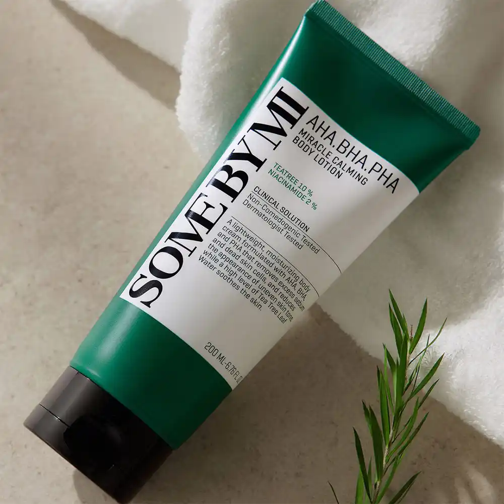 لوسیون بدن میراکل ضد جوش سام بای می SOME BY MI Miracle Calming Body Lotion 200ml | ضد جوش، آبرسان و تسکین‌دهنده