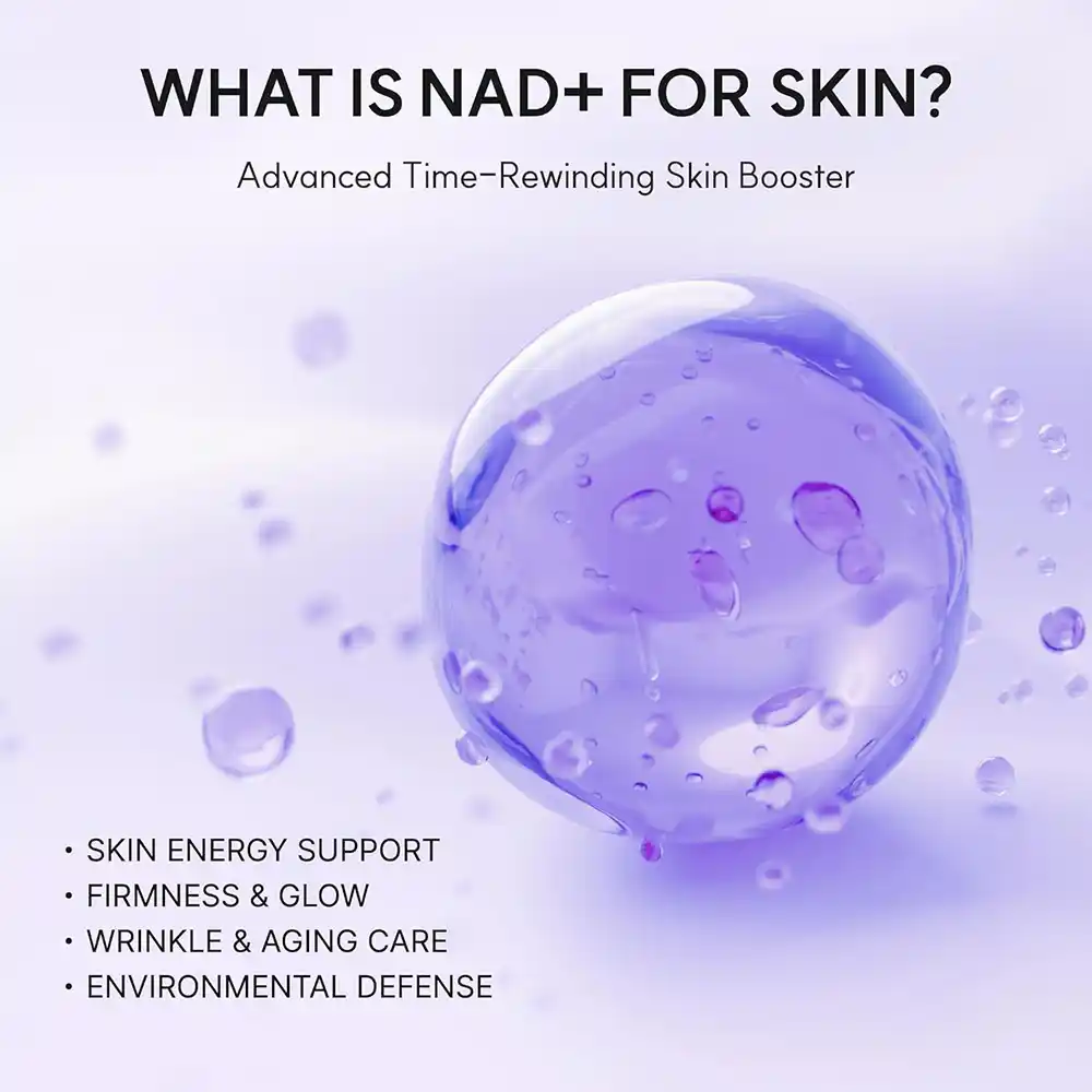 بوستر شات صورت و دور چشم آرنسیا Arencia NAD+ Serum Booster Shot 30ml | ضد چروک، جوانساز و آبرسان