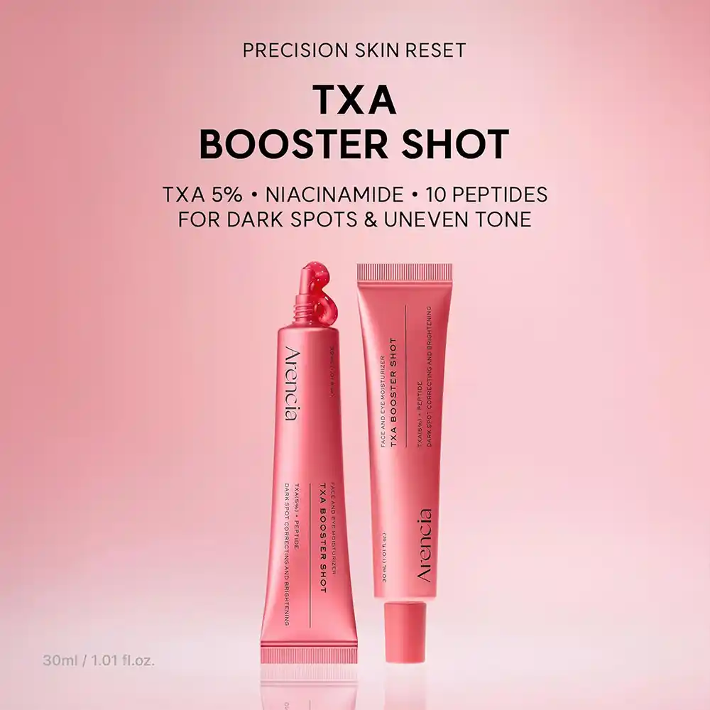 بوستر شات ترانگزامیک اسید آرنسیا Arencia TXA Booster Shot Serum 30ml | ضد لک، روشن کننده و کاهش جای جوش