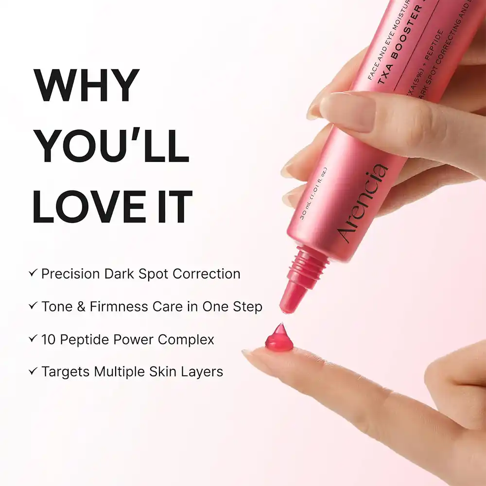 بوستر شات ترانگزامیک اسید آرنسیا Arencia TXA Booster Shot Serum 30ml | ضد لک، روشن کننده و کاهش جای جوش